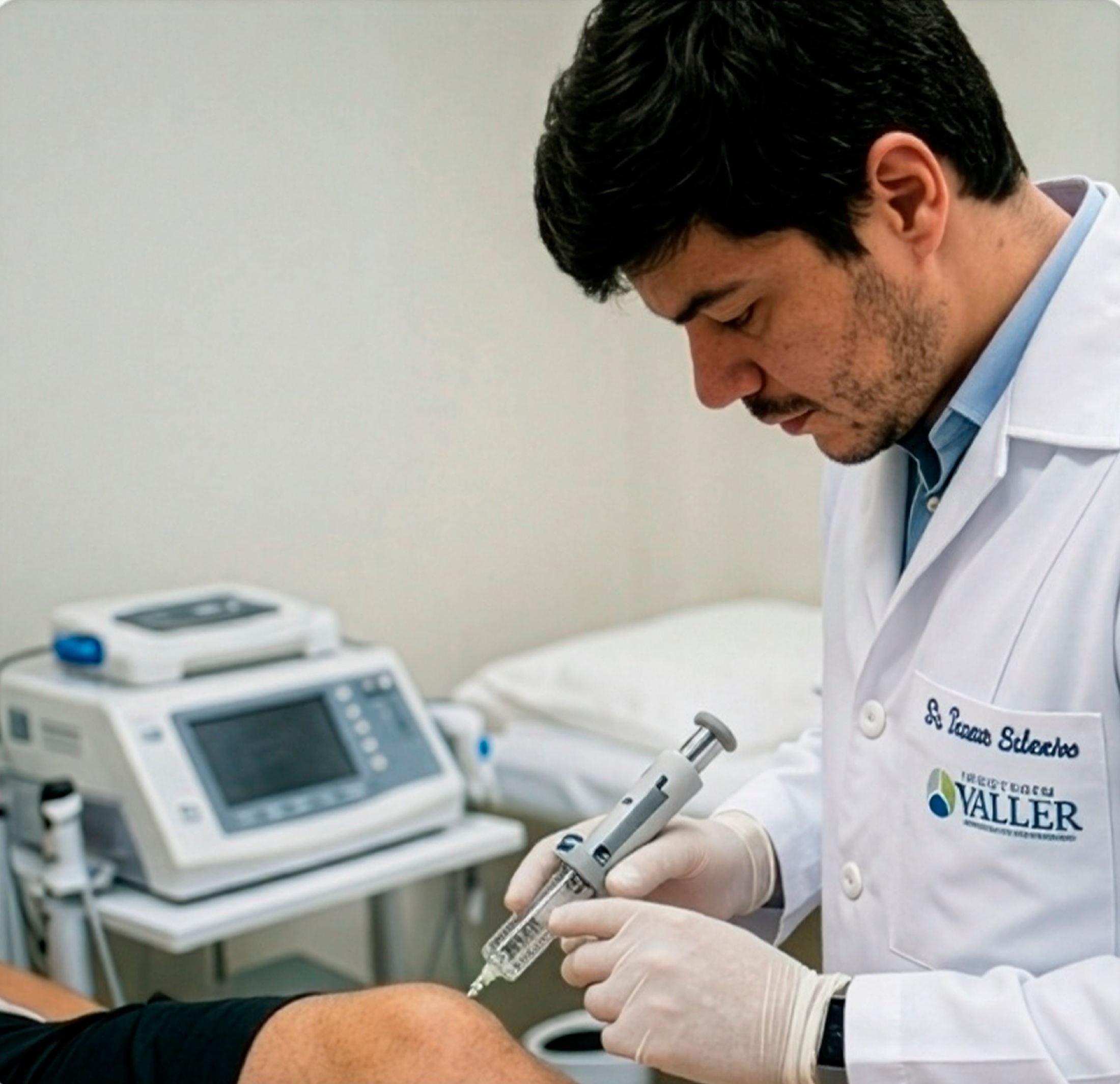 Avaliação ortopédica de joelho em contexto clínico no Instituto Valler